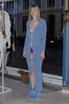BASERANGE LOULOU Dress DRLOU-CO-AU23 Blue Mix